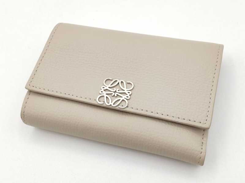 ロエベ買取 アナグラム バーティカルウォレット スモール